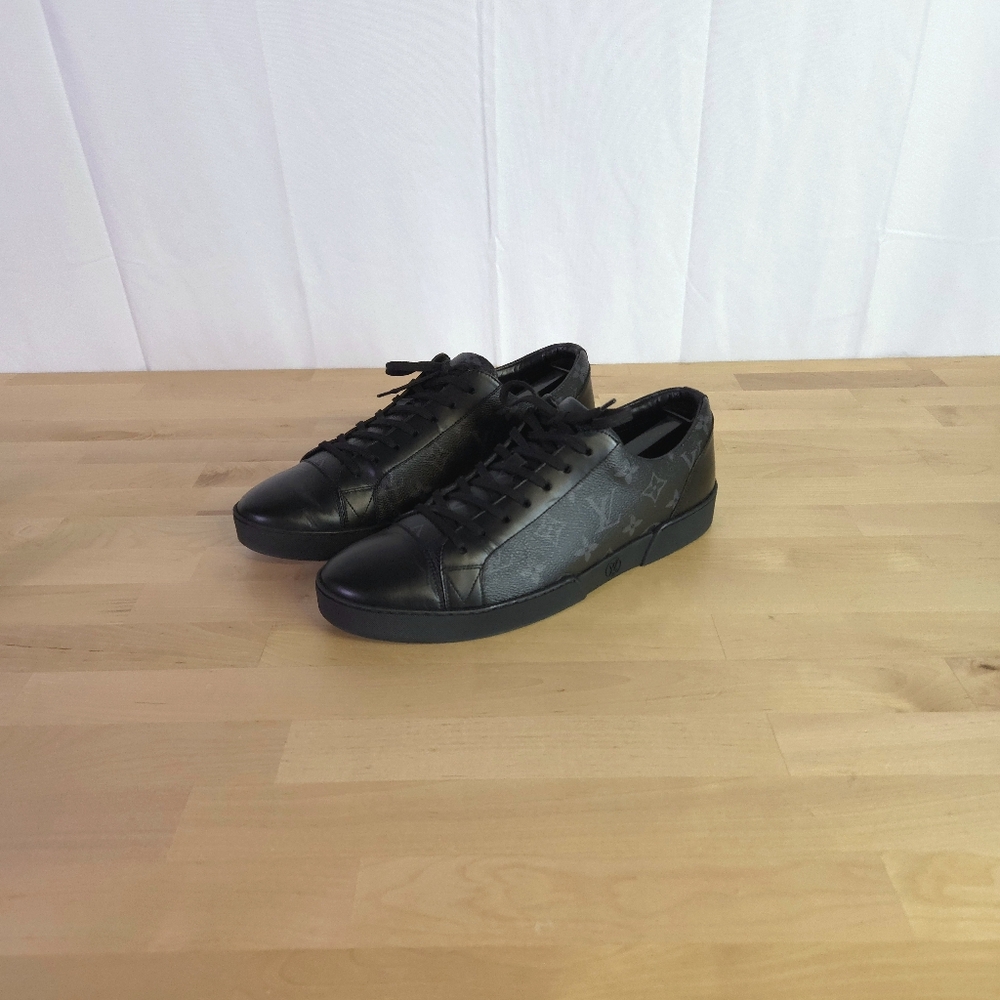 SOLD Louis Vuitton Men's Match Up Black Sneakers 10 U.S.
